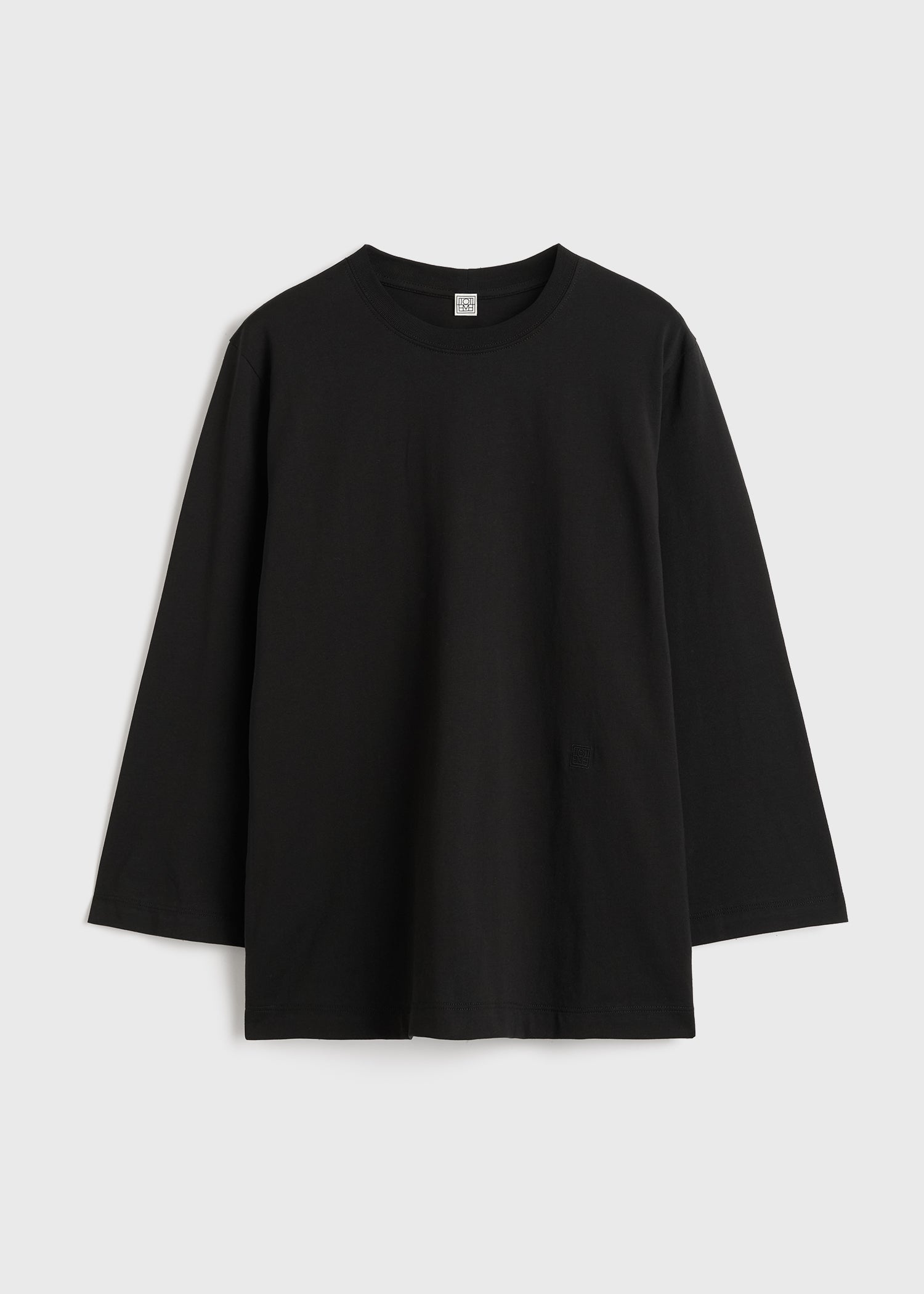 Wide-sleeve tee black