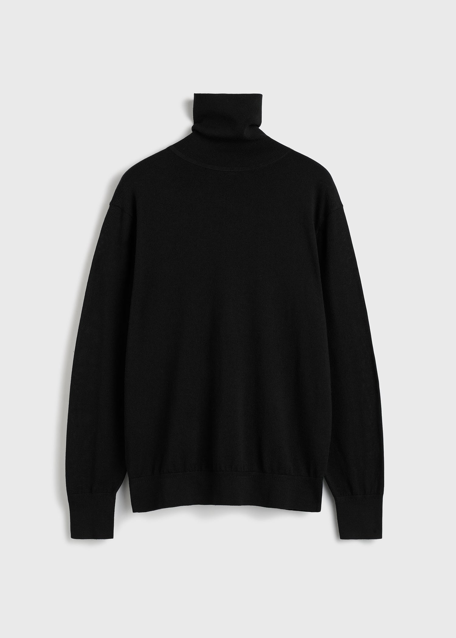 Merino turtleneck black
