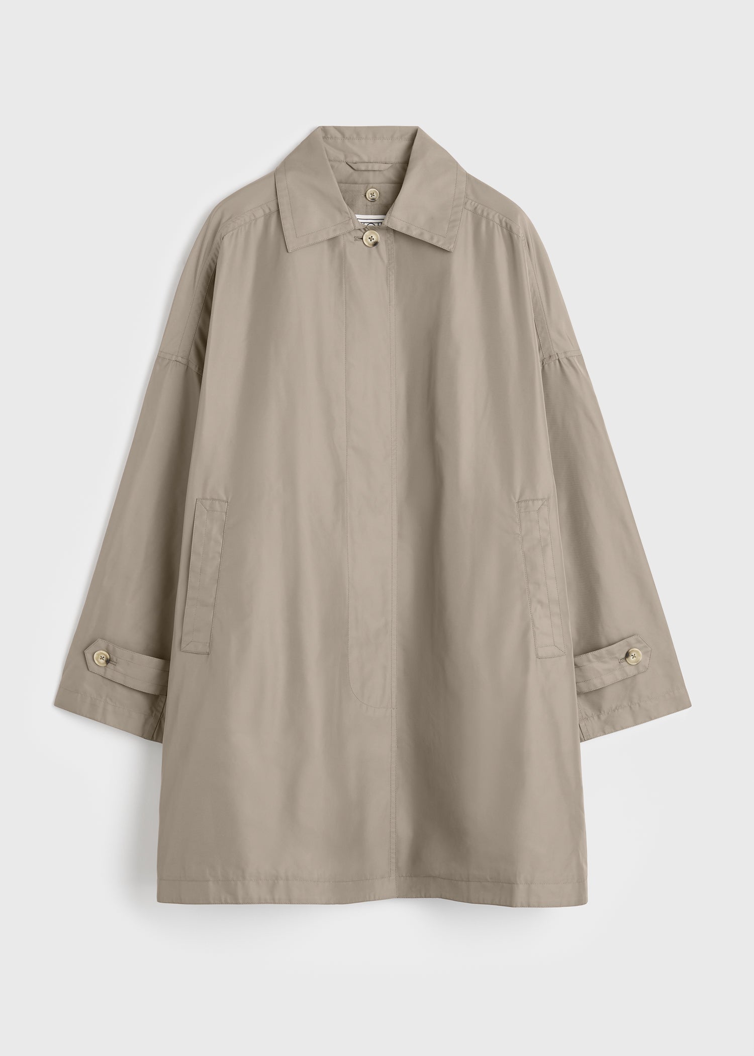 Winter car coat beige petite