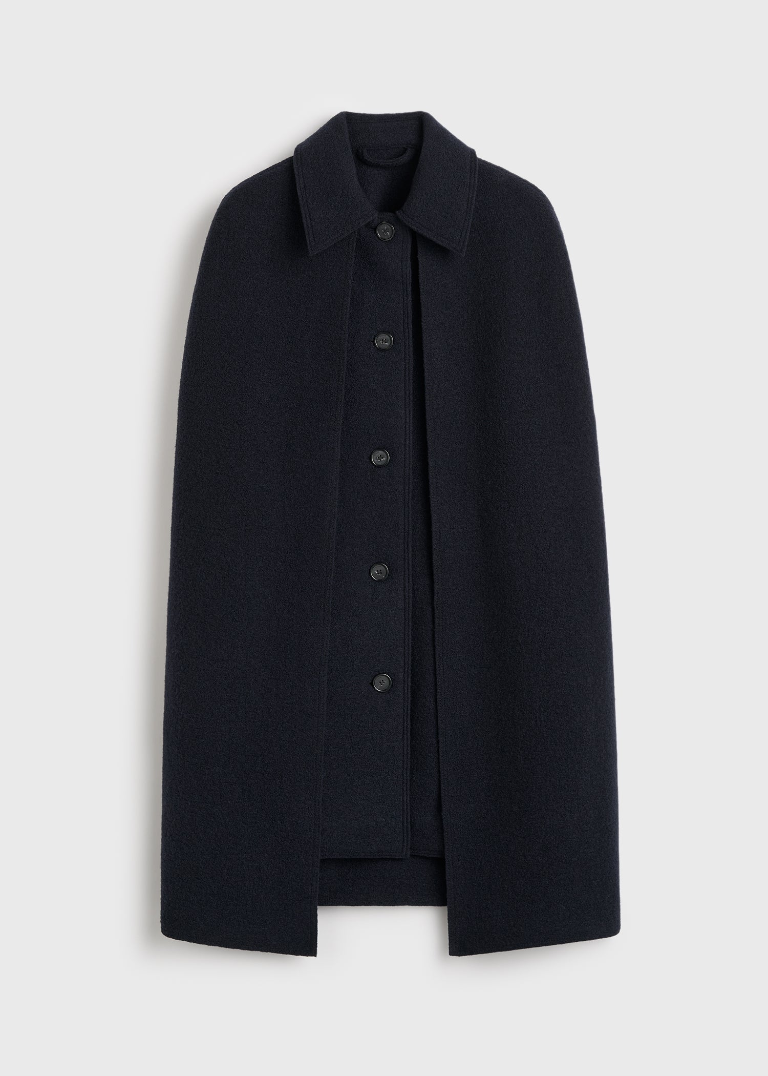 Cape coat navy