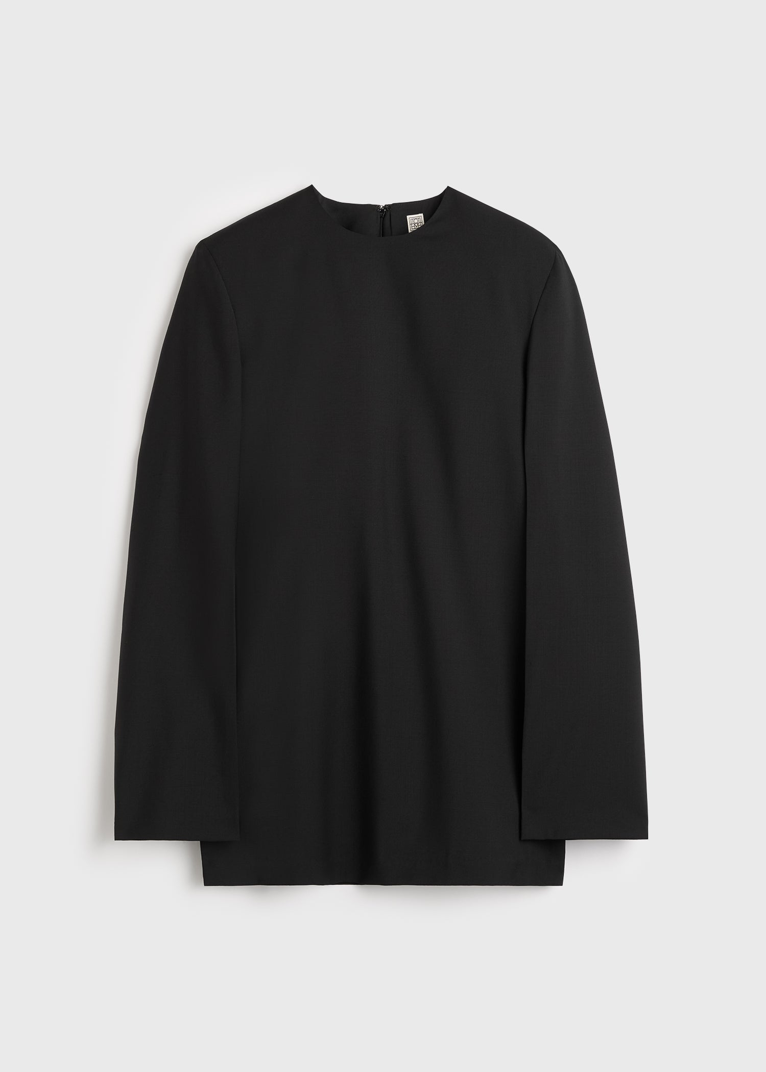 Tailored dinner blouse black