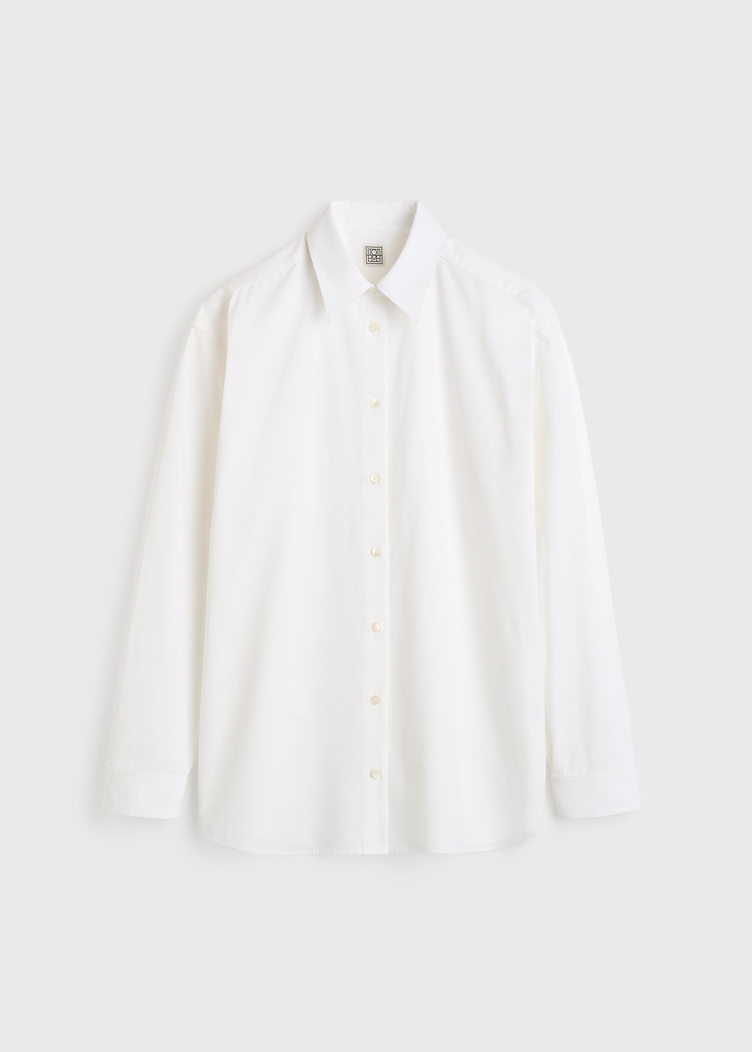 Classic poplin shirt white