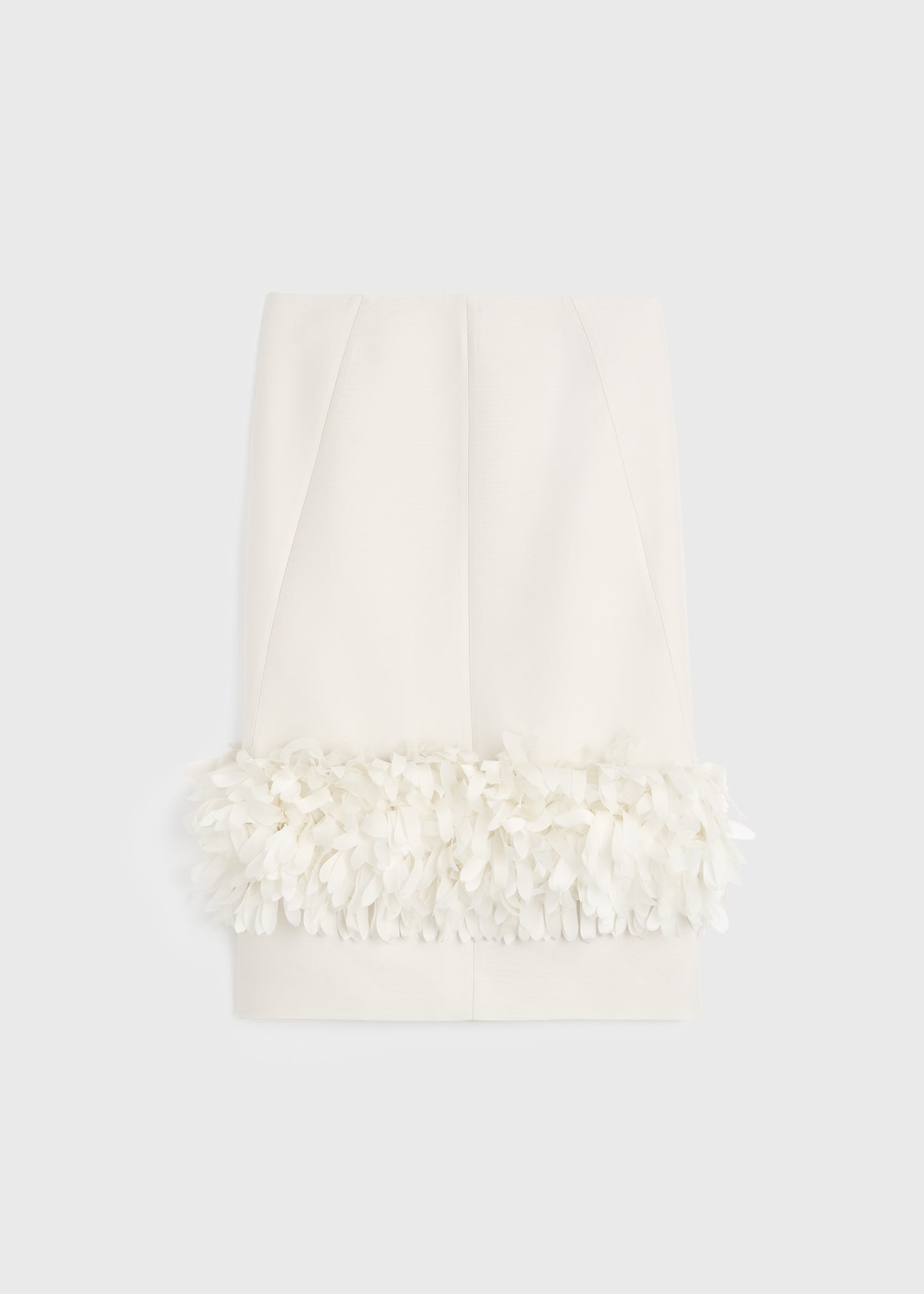 Petal skirt ecru