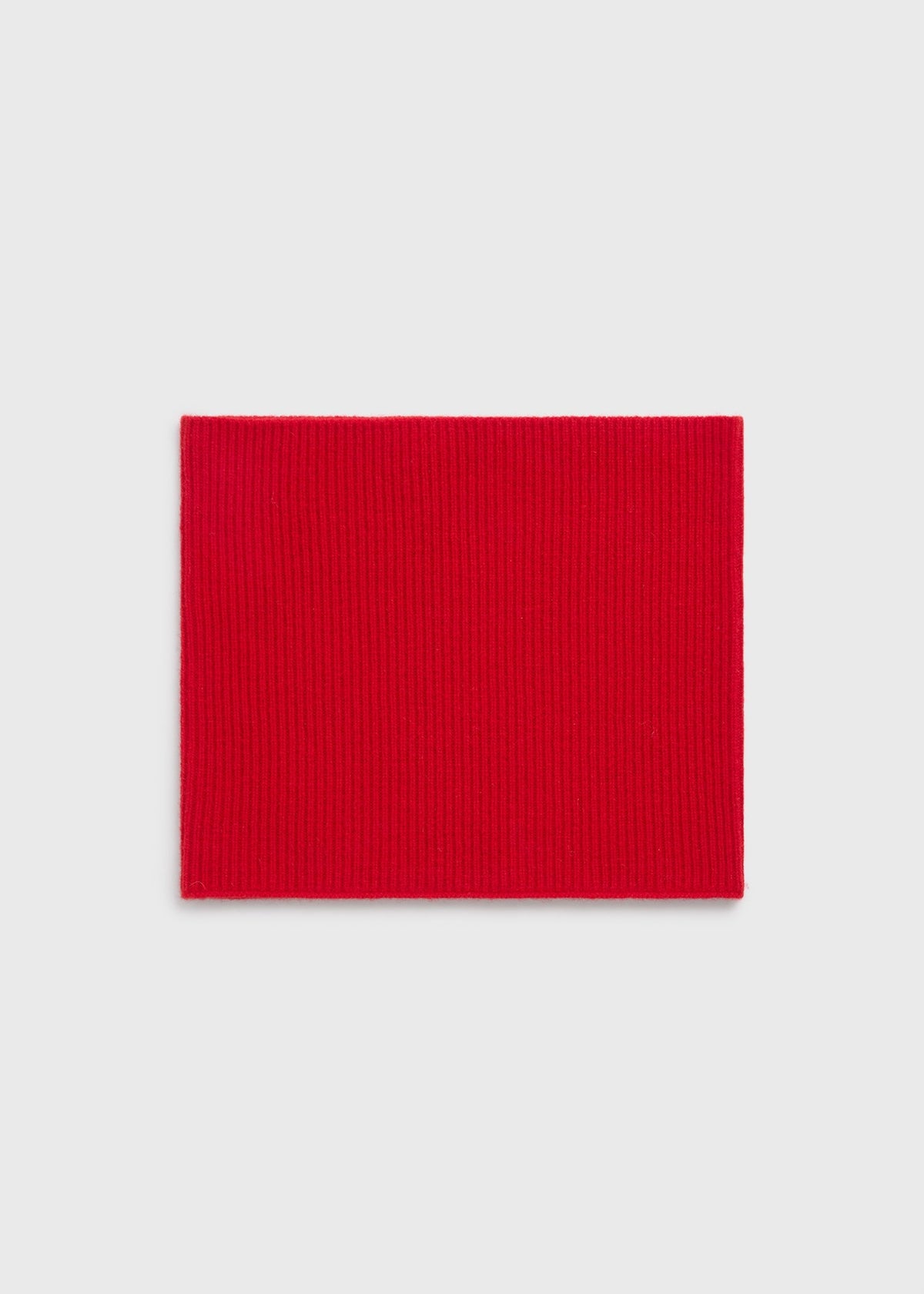 Cashmere neck warmer poppy